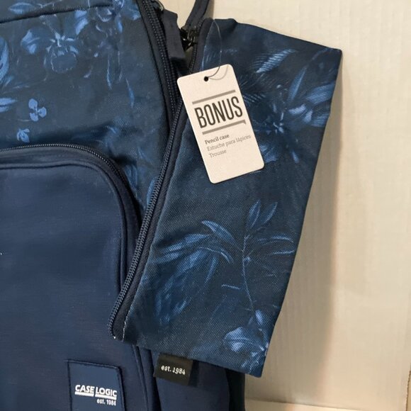 Case Logic Backpack 15.6" Laptop 10" Tablet New with Tags Black - Picture 3 of 6